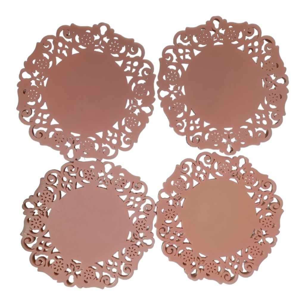 silikon glasunderlägg 4pack