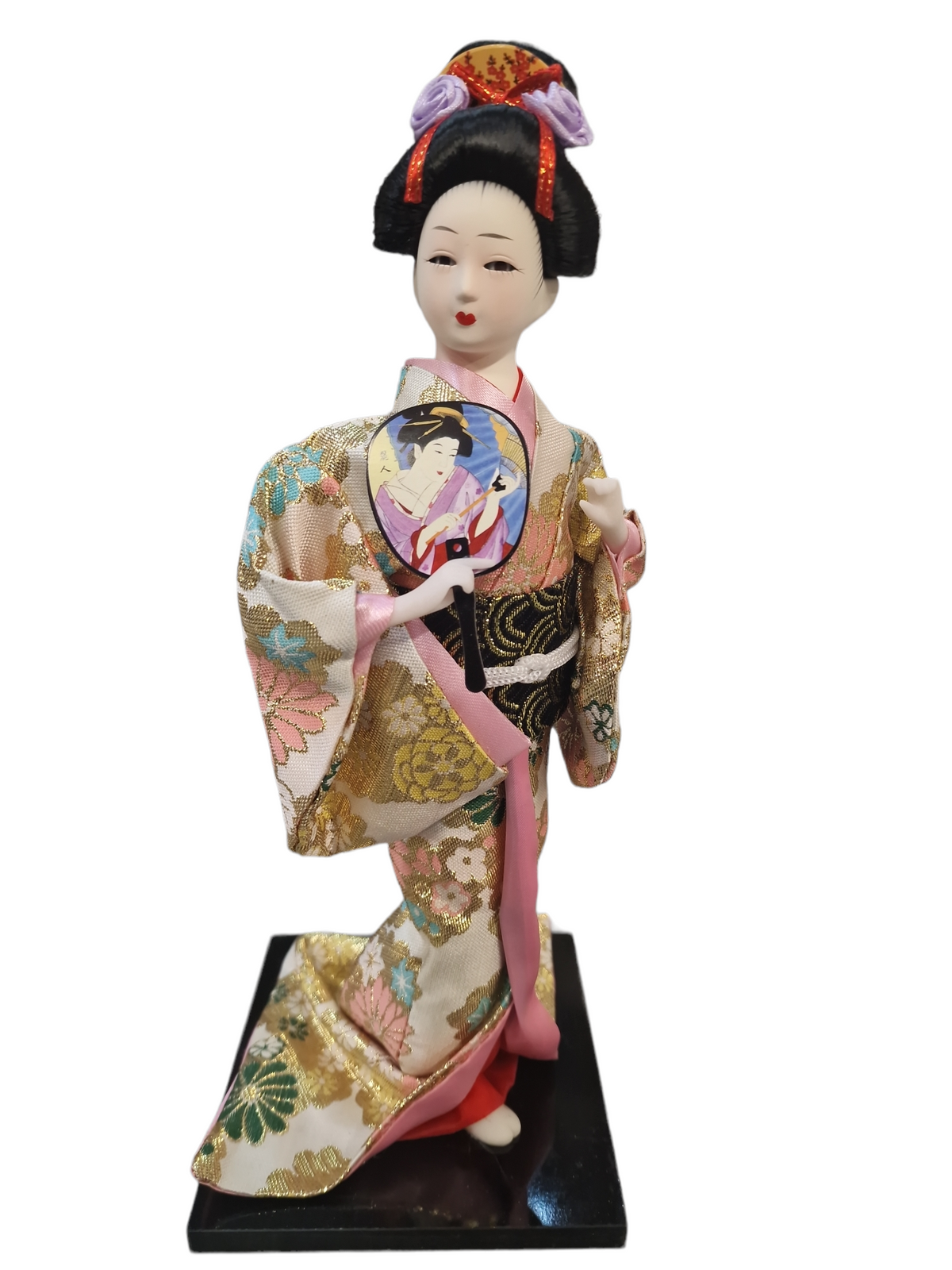 Japansk geisha med kimono