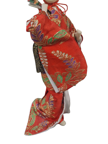 Japansk geisha med kimono