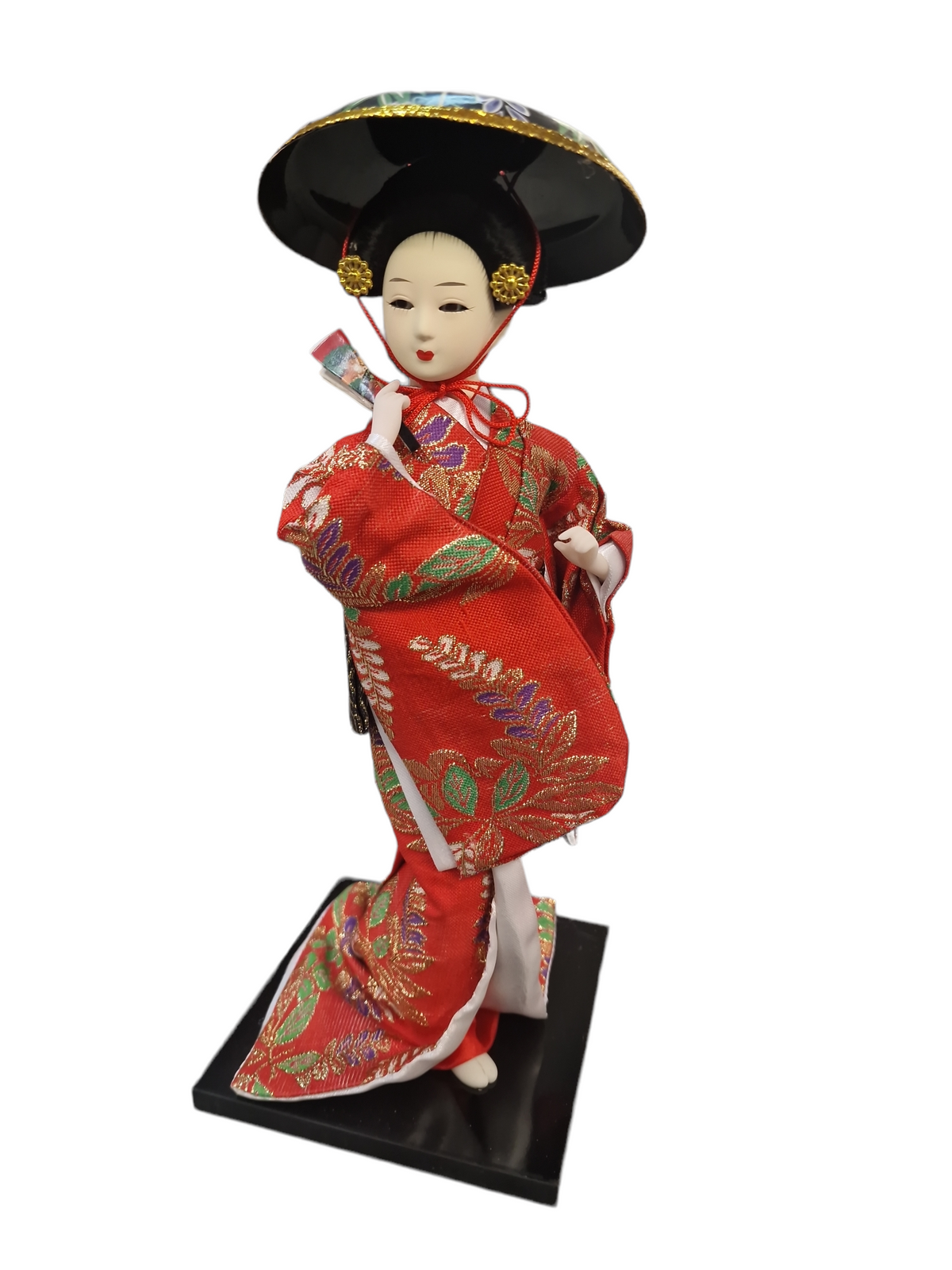 Japansk geisha med kimono