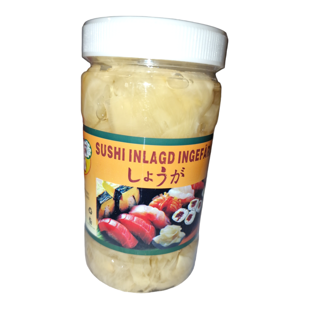 Inlagd ingefära 200g, Lucky Cat – asienlivs