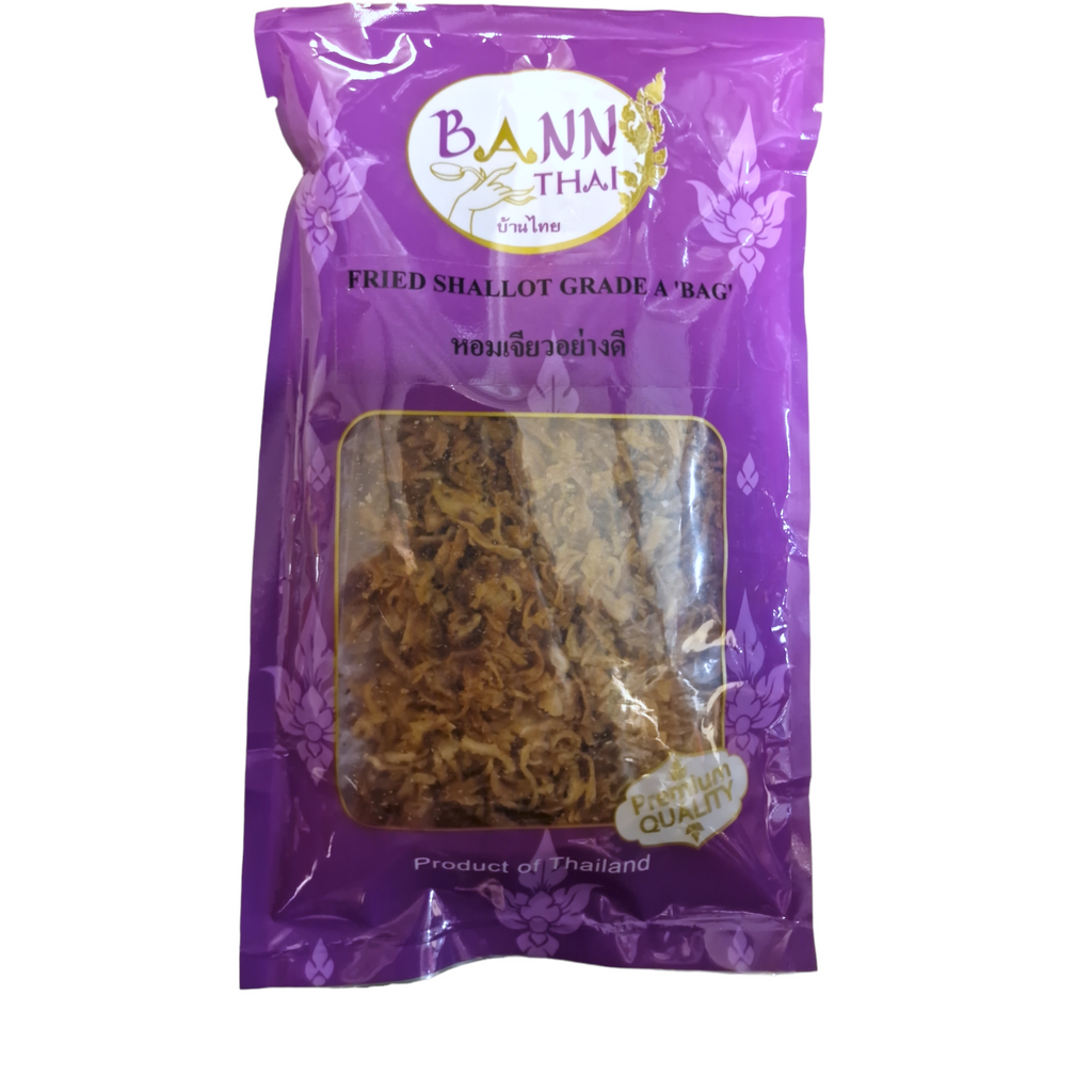 Friterad schalottenlök 100g, Bann Thai