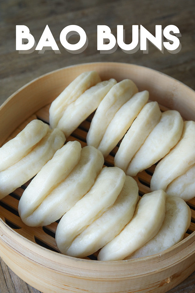 Vita stora buns 800g