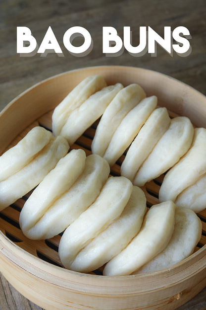 Vita stora buns 800g