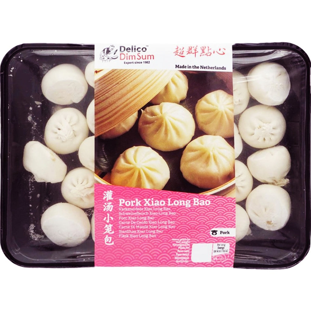 Dim Sum Fläsk Xiaolong bun 780g, Delico