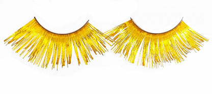 Lösögonfransar Guld Glitter