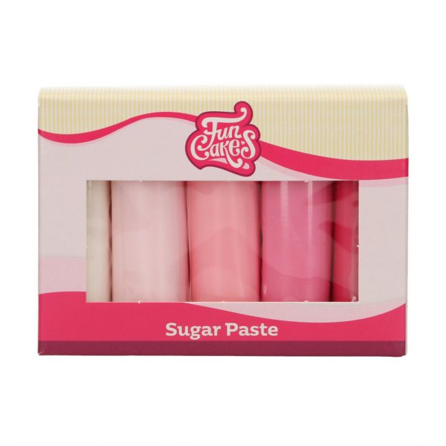 sockerpasta mix rosa set