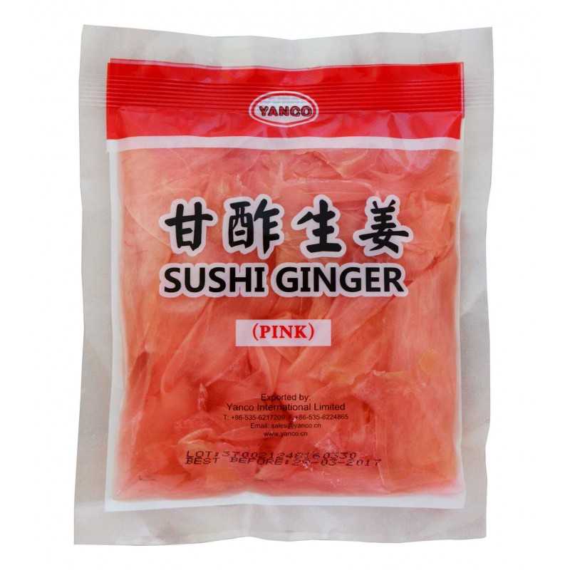 Rosa Inlagd ingefära 100g