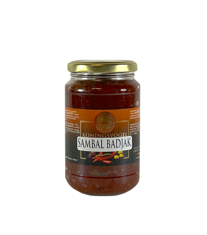 Sambal Badjak 375g, Koningsvogel