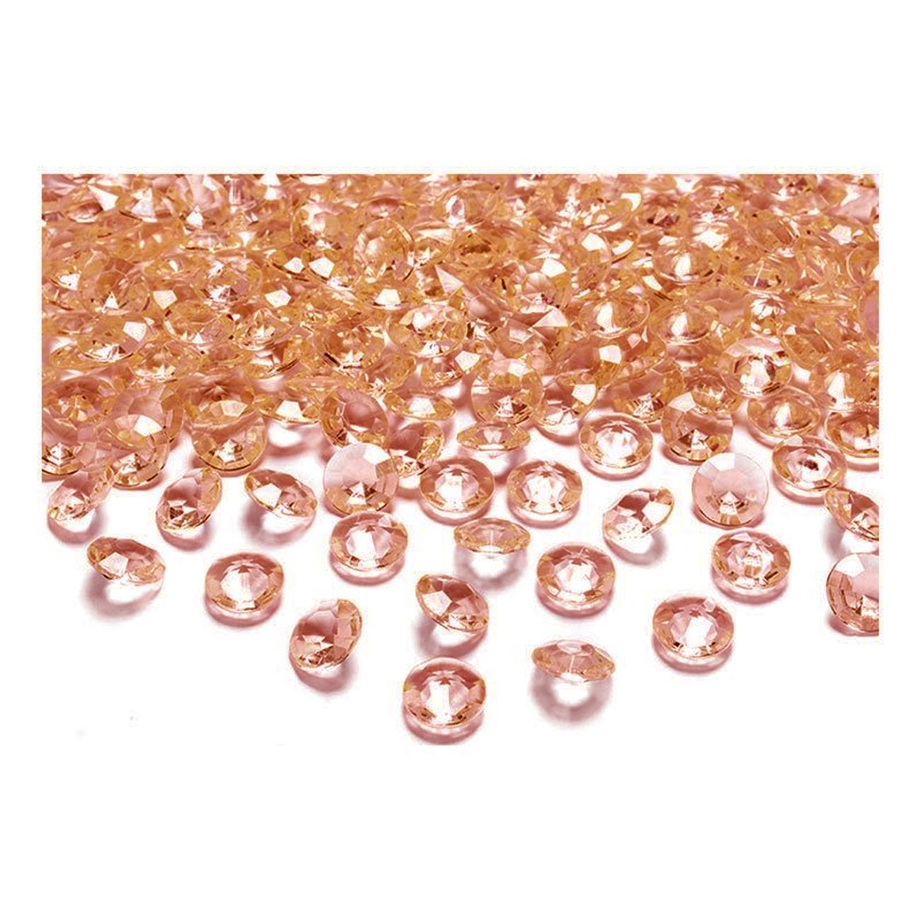 Dekorationsstenar diamantkonfetti 0,3cm Osoroterad