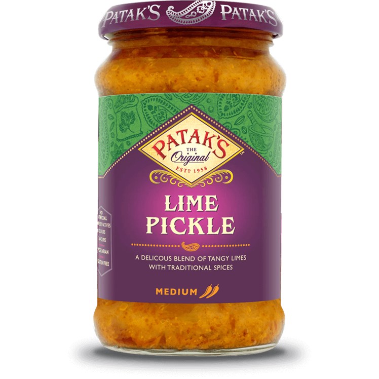 Patak's lime pickle (medium het) 283g