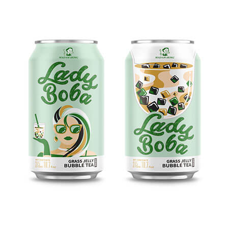 Madam Hong Milk Tea grässgele 315ml