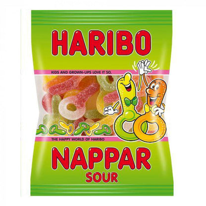 Haribo sura nappar 80g