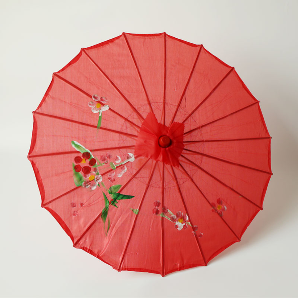 Litet kinesisk paraply (osorterad) 32cm