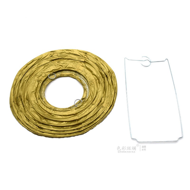 Lykta guld 30cm