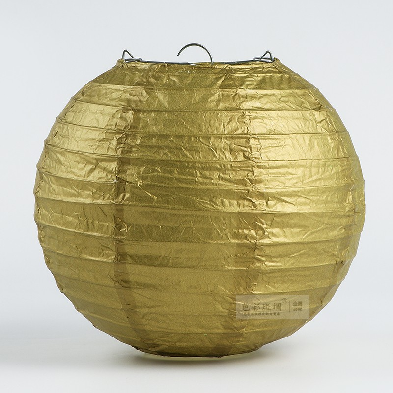 Lykta guld 20cm