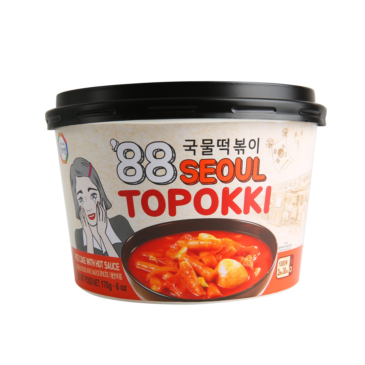 Toppokki med Stark Sås 170g, SURASANG