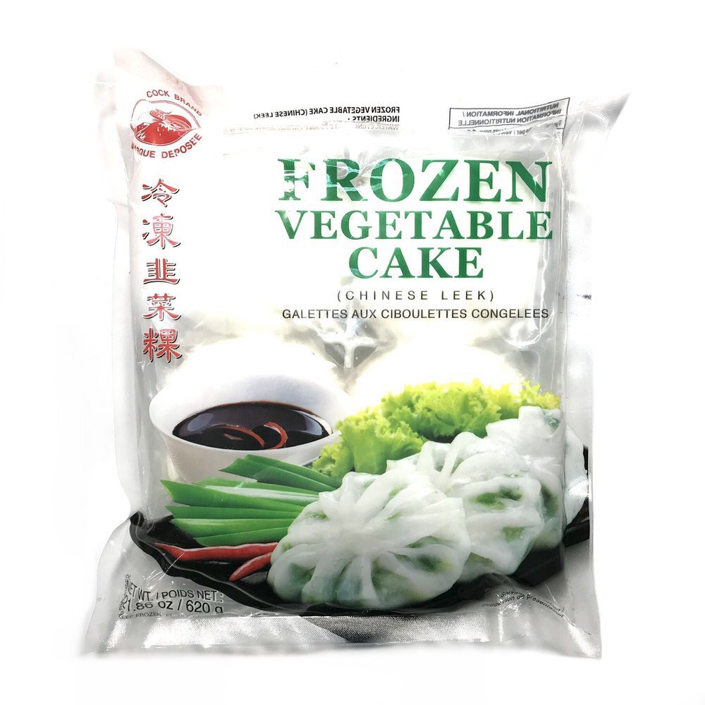 Frozen Vegetable Cake (Chinese Leek) Grönsakskaka